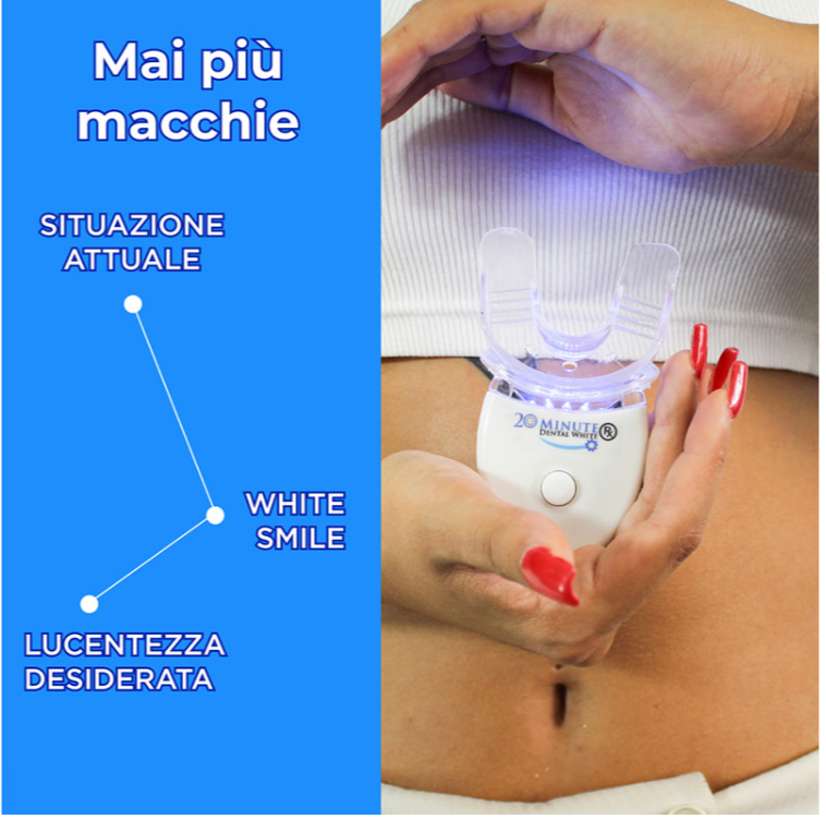 Kit sbiancante Denti 20 Minute White Smile